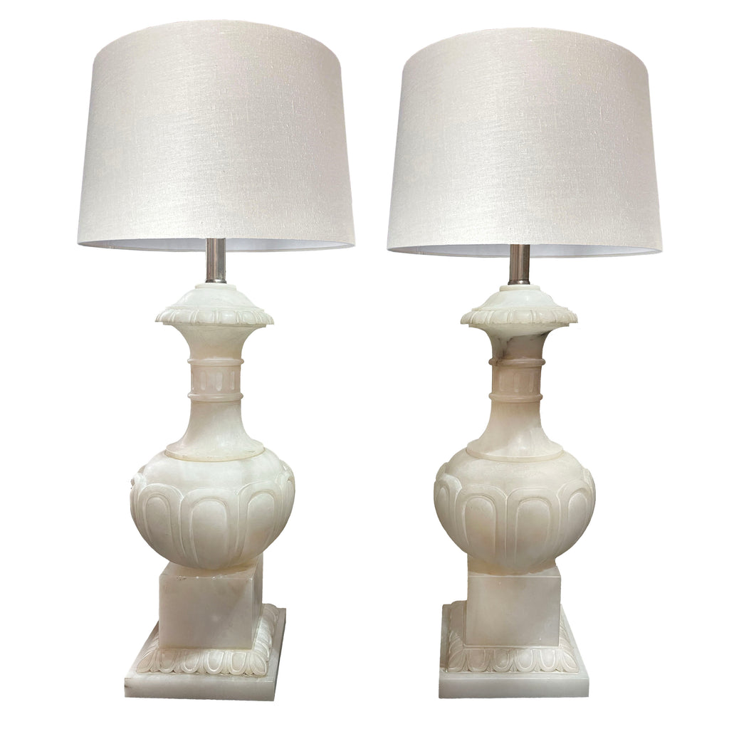 Antique alabaster lamps outlet