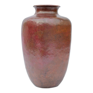 HAND FORGED MEXICAN COPPER VASE