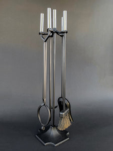 SET OF FOUR FIREPLACE TOOLS