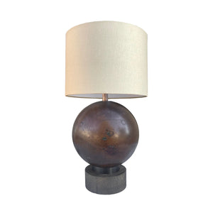 1940’S COPPER BALL LAMP