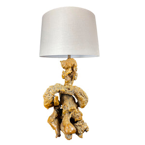 EXCEPTIONAL DRIFTWOOD TABLE LAMP